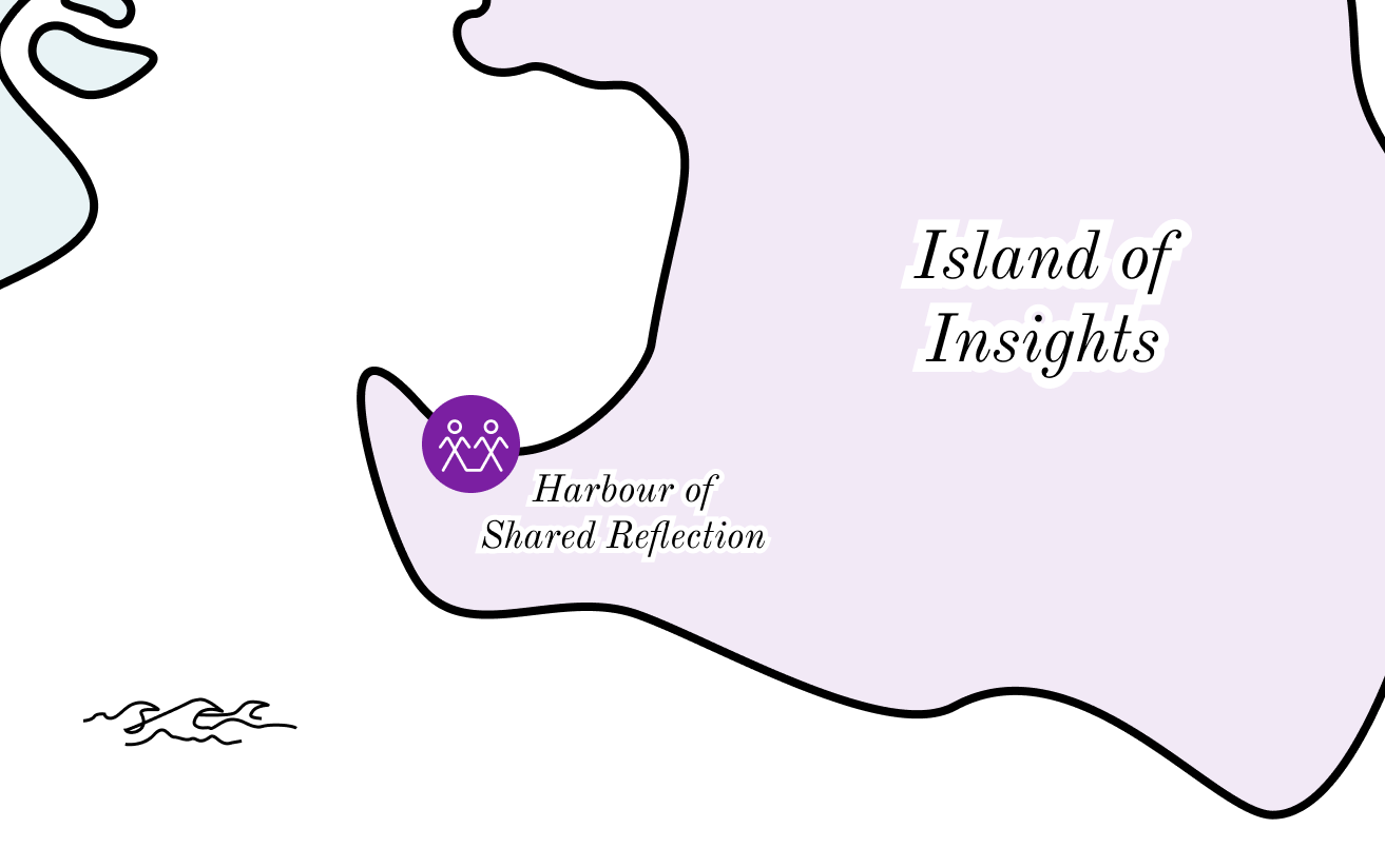 Journey reflection and insights at Harbour of Shared Reflections